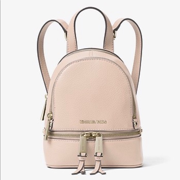 Michael Kors Light Pink Mini Backpack - Picture 3 of 8